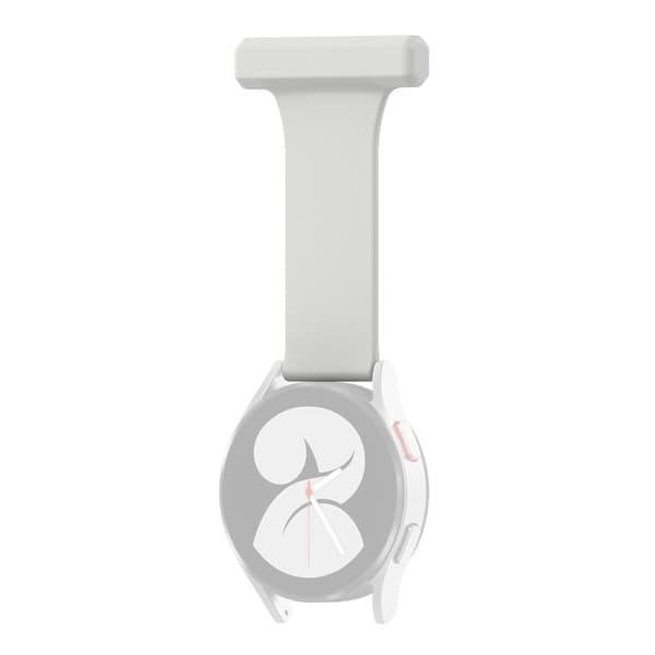 Samsung Galaxy Watch 7 44mm Rem Sjuksköterskeklocka Ljusgrå