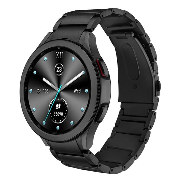 Titanarmband Full Fit Samsung Galaxy Watch FE Svart