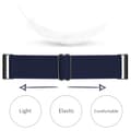 Miniatyrbild 4 av 5: Elastiskt Nylonarmband Samsung Galaxy Watch 7 44mm Mörkblå