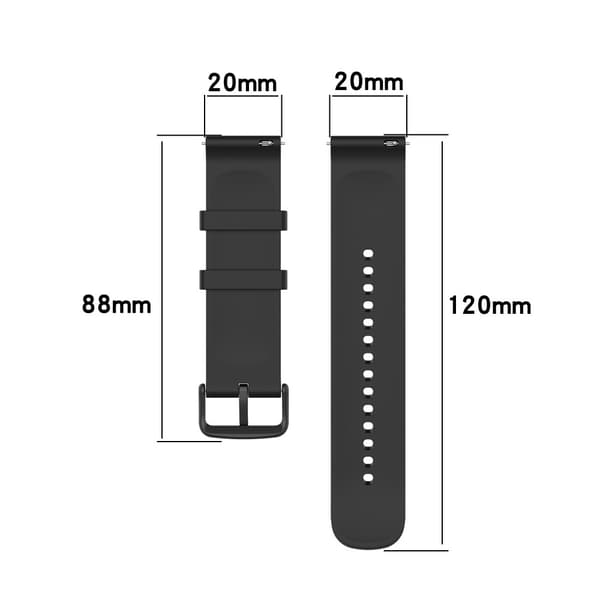 Silikonarmband Samsung Galaxy Watch 7 44mm Vit