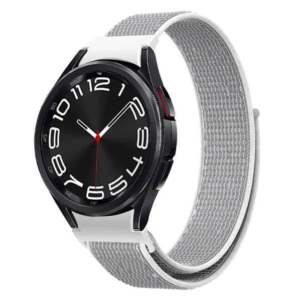 Full Fit Nylonarmband Samsung Galaxy Watch 7 44mm Grå