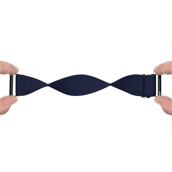 Elastiskt Nylonarmband Samsung Galaxy Watch 7 40mm Mörkblå