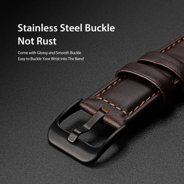 Dux Ducis Läderarmband Samsung Galaxy Watch 7 40mm Brun