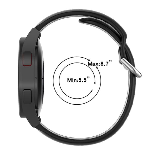 Sportarmband Samsung Galaxy Watch 7 40mm Svart/Grå