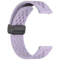 Miniatyrbild 3 av 5: Silikonarmband Sport Samsung Galaxy Watch 7 40mm Lila