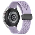 Miniatyrbild 1 av 5: Silikonarmband Sport Samsung Galaxy Watch 7 40mm Lila