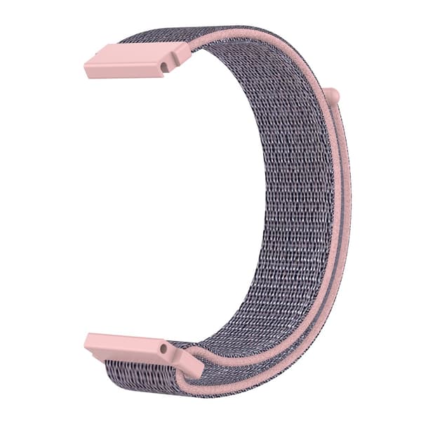Nylonarmband Samsung Galaxy Watch 7 40mm Grå/Rosa