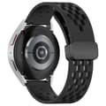 Miniatyrbild 1 av 6: Silikonarmband Sport Samsung Galaxy Watch 7 40mm Svart