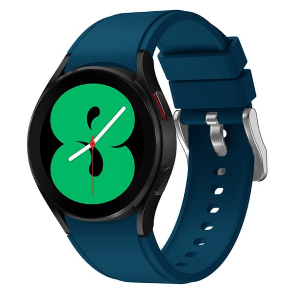 Full Fit Silikonarmband Samsung Galaxy Watch 7 40mm Mörkblå