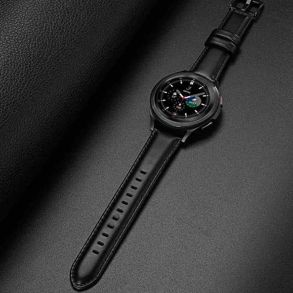 Dux Ducis Läderarmband Samsung Galaxy Watch 7 40mm Svart