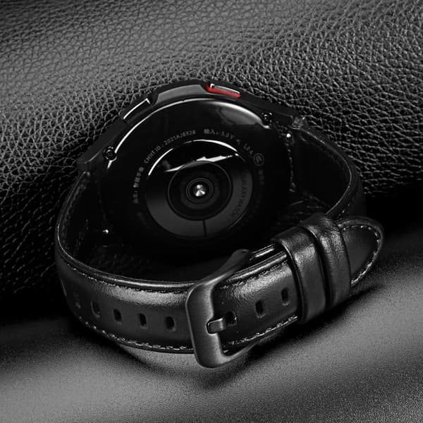 Dux Ducis Läderarmband Samsung Galaxy Watch 7 40mm Svart