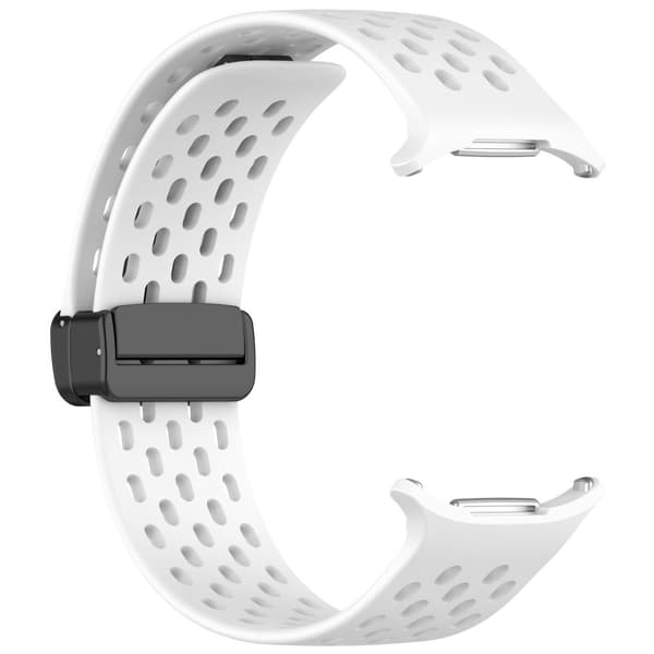 Silikonarmband Sport Samsung Galaxy Watch Ultra 47mm Vit