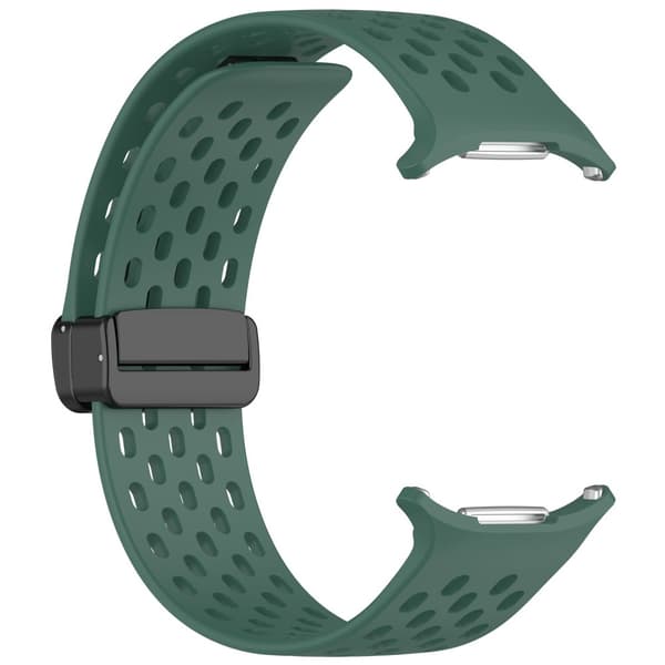 Silikonarmband Sport Samsung Galaxy Watch Ultra 47mm Grön