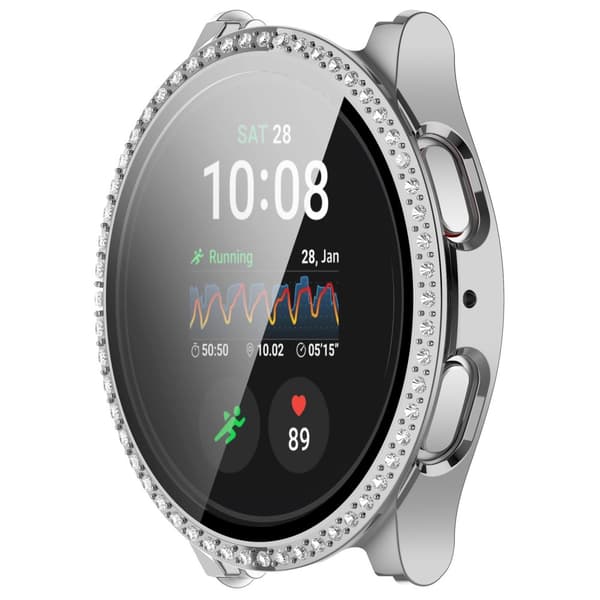 Rhinestone Skal Samsung Galaxy Watch 7 40mm Silver