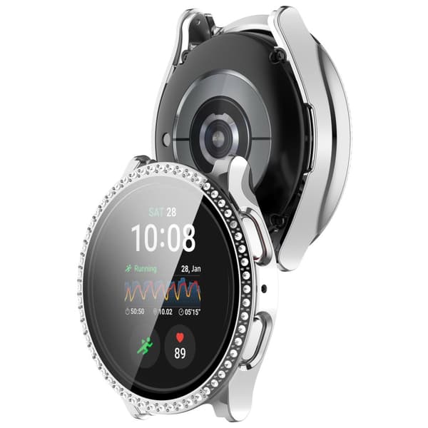 Rhinestone Skal Samsung Galaxy Watch 7 40mm Silver