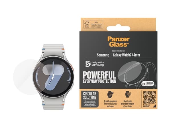 PanzerGlass - Skärmskydd för smart klocka - glas - för Samsung Galaxy Watch7 (44 mm)