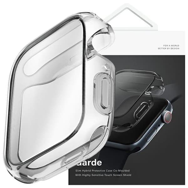 UNIQ Garde Apple Watch Series 7/8 41mm veske. grå/røykgrå