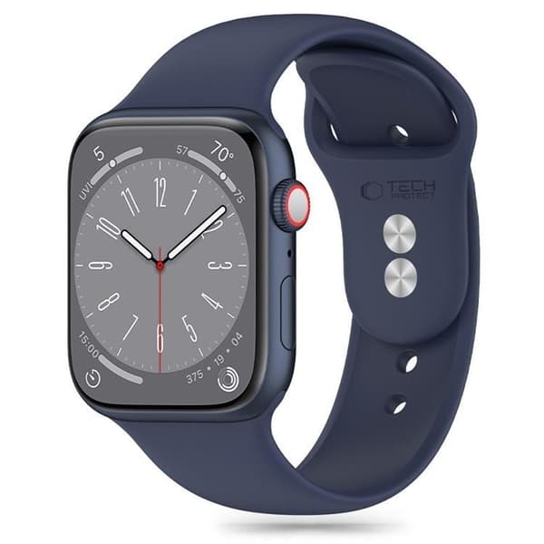 Tech-Protect Apple Watch 7/8/9/10/SE/Ultra 1/2(44/45/46/49mm) Silikon