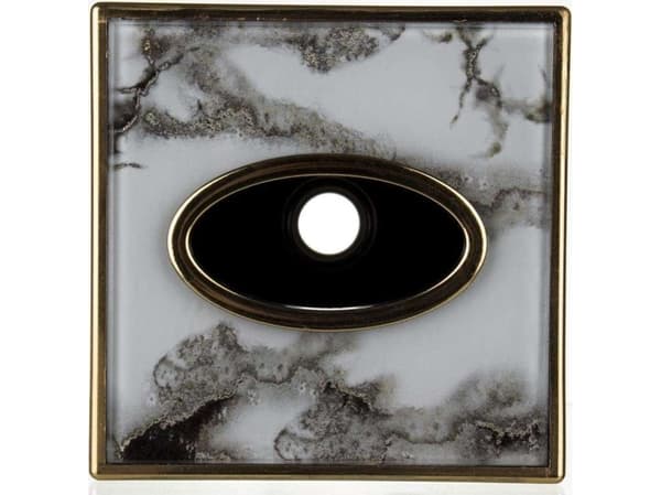 Art-Pol Näsduk Marmor glaskub 13,5 cm