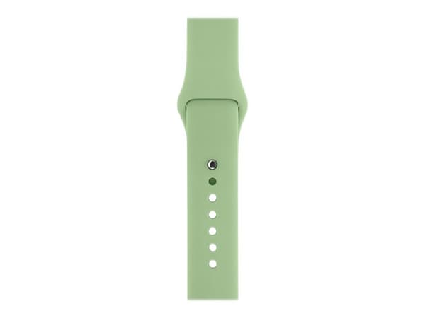 Apple 38mm Sport Band - KlocKräm för smart klocka - storlek S/M/L - mint - för Watch Hermès Series 7, Hermès Series 9, Nike Series 7, Series 10, Seri