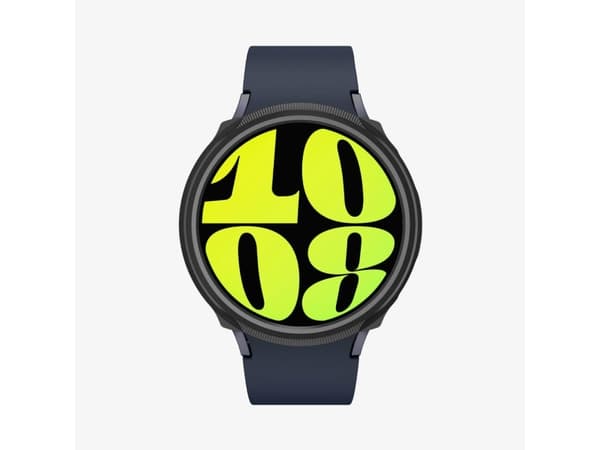 Spigen Liquid Air, Ask, Smartwatch, Svart, Samsung, Galaxy Watch 7 (40mm), Termoplastisk polyuretan (TPU)