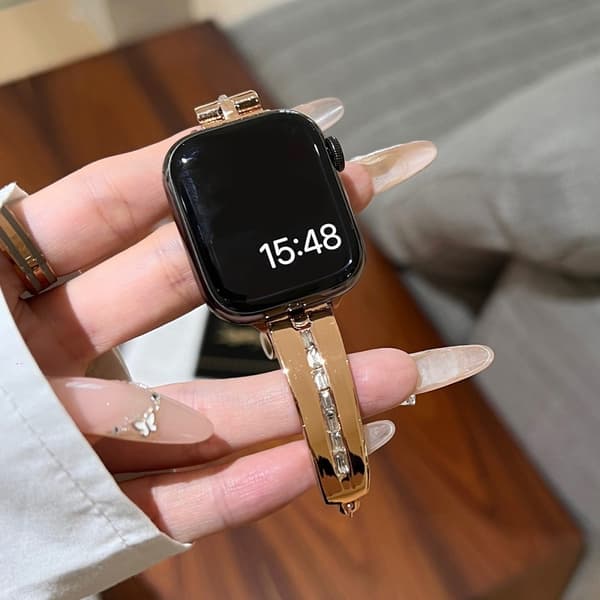 Armbånd til klokke serie 9 8 7 41mm 6 5 4 SE 40mm 3 2 1 38mm - Rose Gull