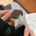 Miniatyrbild 3 av 6: Armband För Watch Series 9 8 7 41mm 6 5 4 SE 40mm 3 2 1 38mm - Guld