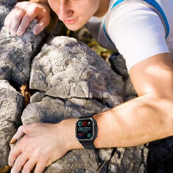 Armband För Garmin Fenix 7 / 7 Pro / 6 / 5 22 mm silikon - Grön