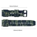 Miniatyrbild 6 av 7: Armband För Garmin Fenix ​​7 / 7 Pro / 6 / 5 22 mm silikon - Grön