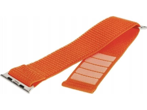 Kiinteä kiinteä | Urheiluranneke Apple Watch Ultra 49mm | 160-210 mm | Kelloranneke | Oranssi | Nylon | Nylon