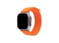 Pikkukuva 4 / 4: Kiinteä kiinteä | Urheiluranneke Apple Watch Ultra 49mm | 160-210 mm | Kelloranneke | Oranssi | Nylon | Nylon