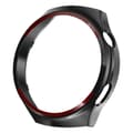 Miniatyrbilde 1 av 7: For Huawei Watch 4 Pro Watch Case Beskyttelsesveske - Svart+Rød