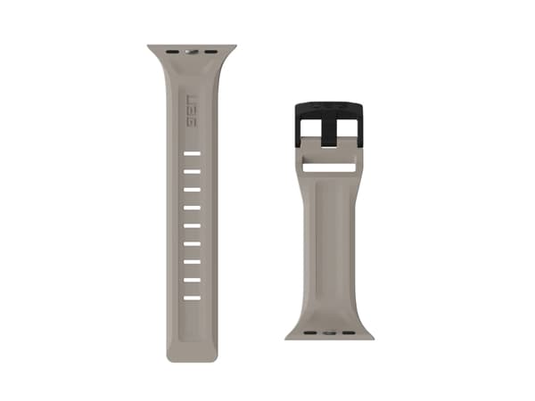 Urban Armor Gear 191488113636, Klokkereim, Apple, Watch Ultra 2/Ultra, Silikon, Rustfritt stål, Sort