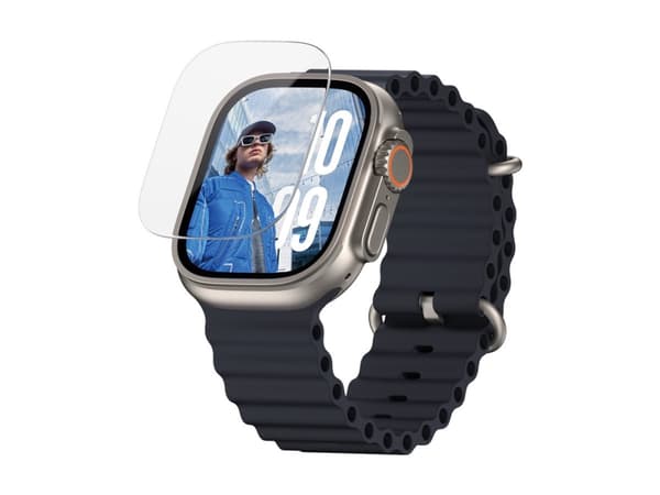 PanzerGlass - Skjermbeskyttelse for smart armbåndsur - ultrabred passform - glass - for Apple Watch Ultra 2