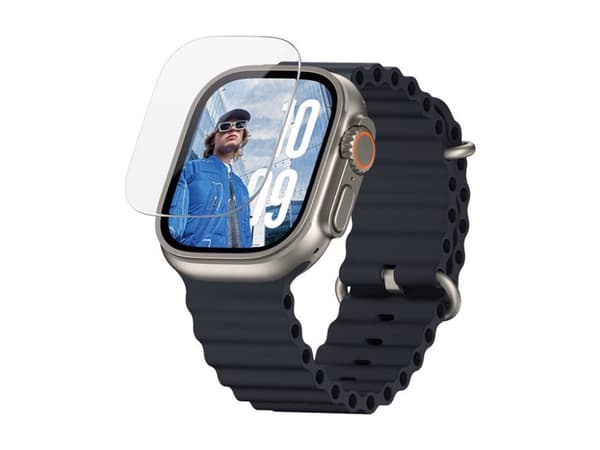 PanzerGlass - Skjermbeskyttelse for smart armbåndsur - ultrabred passform - glass - for Apple Watch Ultra 2