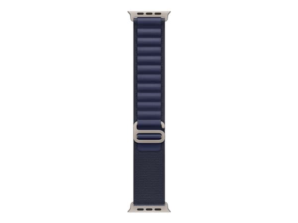 Apple - Slinga för smart klocka - 49mm, natural titanium finish - Medelstorlek - marin