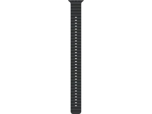 Apple - Klokkerem forlengelse for smart armbåndsur - 49 mm, naturlig titanfinish - 130 - 250 mm - svart