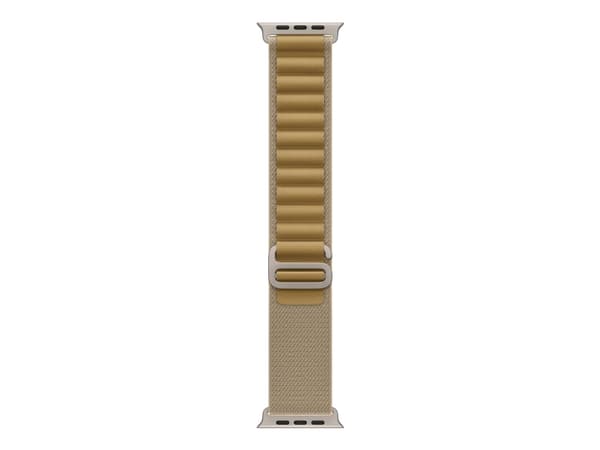 Apple - Sløyfe for smart armbåndsur - 49mm - Stor størrelse - gyllenbrun