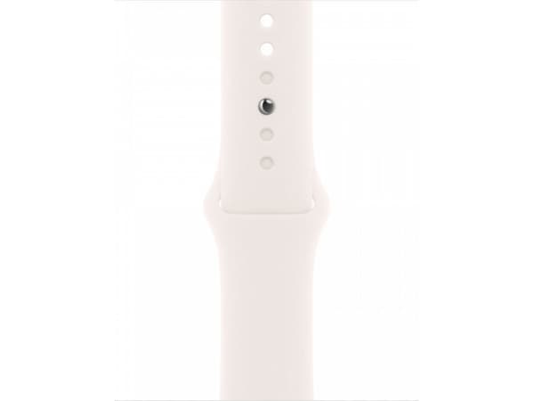 Apple MXLP3ZM/A, Band, Smartwatch, Apple, Apple Watch Models 38mm, 40mm, 41mm, 42mm, Fluoroelastomer, Light Blush
