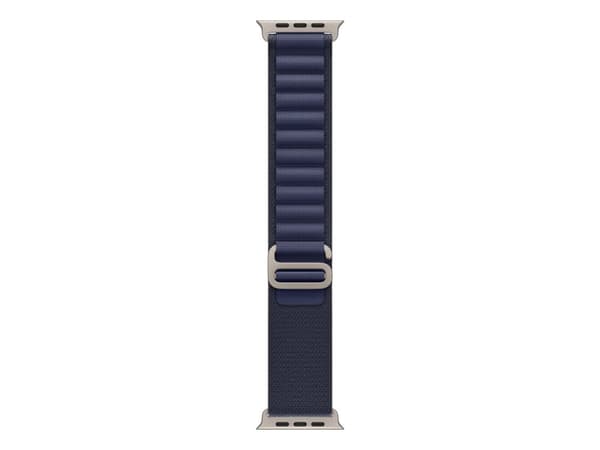 Apple - Sløyfe for smart armbåndsur - 49mm - Stor størrelse - marineblå