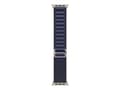Miniatyrbilde 1 av 5: Apple - Sløyfe for smart armbåndsur - 49mm - Stor størrelse - marineblå