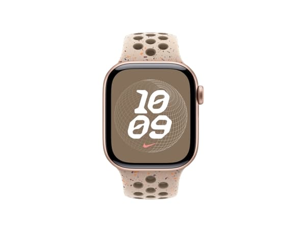 Apple Nike - KlocKräm för smart klocka - 40 mm - storlek S/M - desert stone