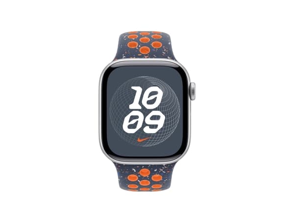 Apple Nike - Klokkestropp for smart armbåndsur - 40mm - S/M-størrelse - blå flammer