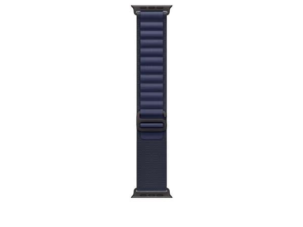 Apple - Slinga för smart klocka - 49 mm, svart titanfinish - Stor storlek - marin