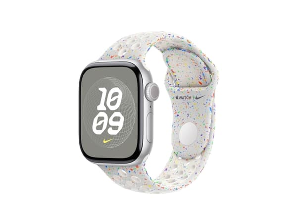 Apple Nike - KlocKräm för smart klocka - 40mm - storlek S/M - ren platinum