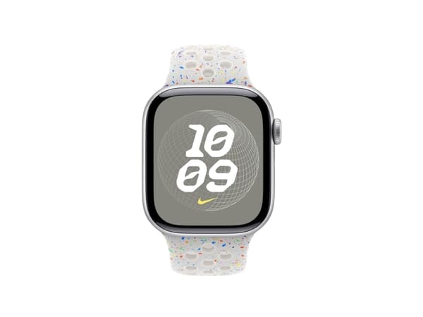 Apple Nike - KlocKräm för smart klocka - 40mm - storlek S/M - ren platinum