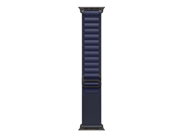 Apple - Slinga för smart klocka - 49 mm, svart titanfinish - Medelstorlek - marin