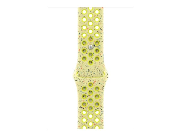 Apple Nike - Bånd for smart armbåndsur - 46mm - M/L (passer håndledd på 160 - 210 mm) - volt splash