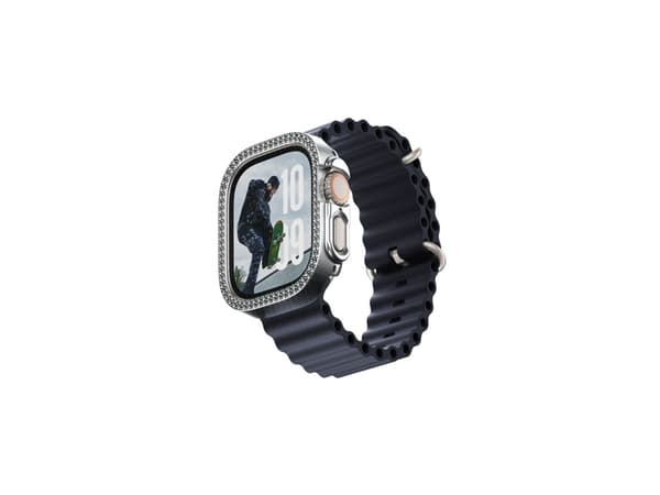 SAFE. by PanzerGlass - Stötsskydd för smartwatch - polykarbonat - blingsilver - för Apple Watch Ultra 2 (49 mm)