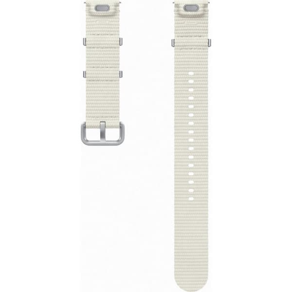 Samsung Galaxy Athleisure Band -armbånd, Watch 4 / 5 / 6 / 7, fløde